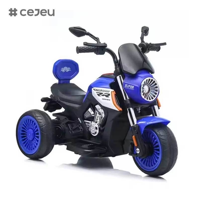 CJ-JM-3189 大人気 充電式バッテリー 子供用三輪車 電動乗用玩具 子供向け オートバイ風