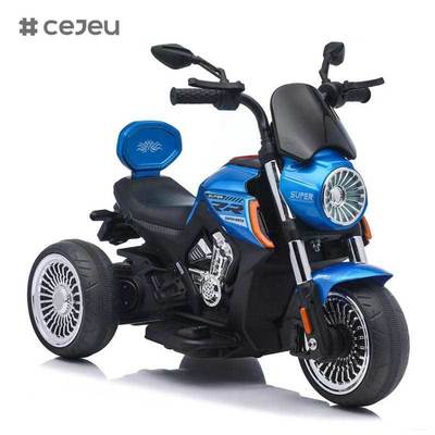 CJ-JM3189 ホットセール 充電式バッテリー 子供用三輪車 電動乗用玩具 オートバイにインスパイアされた子供向け