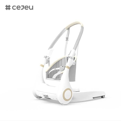CJ-LL-MY-08 4 in 1 多機能ベビー電動スイングチェア 高さ調節可能 ベビーハイチェア 新デザイン ラグジュアリー多機能 4 in 1 折りたたみ式ベビーフィーディングチェア ハイチェア ベビーフィーディング ラタン キッズ