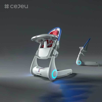 CJ-LL-MY-08 4 in 1 多機能ベビー電動スイングチェア 高さ調節可能 ベビーハイチェア 新デザイン ラグジュアリー多機能 4 in 1 折りたたみ式ベビーフィーディングチェア ハイチェア ベビーフィーディング ラタン キッズ