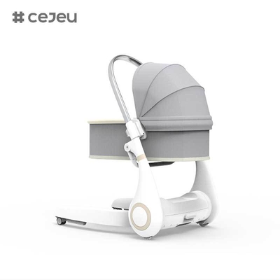 CJ-LL-MY-08 4 in 1 多機能ベビー電動スイングチェア 高さ調節可能 ベビーハイチェア 新デザイン ラグジュアリー多機能 4 in 1 折りたたみ式ベビーフィーディングチェア ハイチェア ベビーフィーディング ラタン キッズ