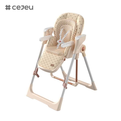 CJ-YY-018 プロフェッショナルサプライヤーの電動2-in-1ハイチェア 多機能ブースターロッキングダイニングチェア ベビー子供用ダイニング