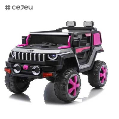 CJ-MDX-007 新モデル 子供用電動オフロード車、子供用操作車、男の子と女の子用のおもちゃの車、ジープ風車両