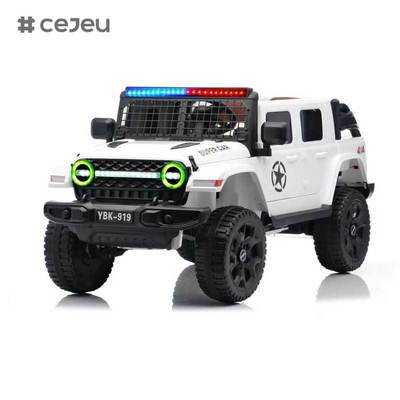 CJ-YBK-919 ユニセックス 12V リモコン 電気 赤ちゃん 車 乗車 玩具 5-7 歳 4 輪 MP3 機能のプラスチック素材