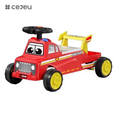 CJ-MYAN-988 2025 New Four-Wheel Slide Car Toy for Kids Durable Plastic Baby Swing Cars Toys for 2-4 Years Kids' Fun Drive