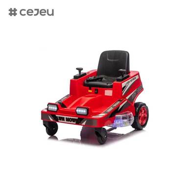 CJ-CH-9970 LED Light 12V Electric Kids Ride on Bumper Car 360 Degree Spin Electric Bumper Car for Kids 2-12 Years Old