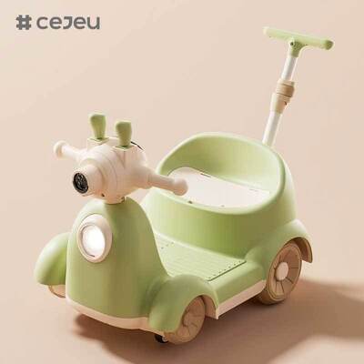 CJ-TM-019 Headwind bubble blowing function / 6V 4.5A * 1 380*2 Early education function / Music / Stories / Battery level display / With handle