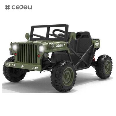 CJ-XH-JC609 スウィング機能と教育音楽付きの電気自動車の4輪乗り 2〜7歳