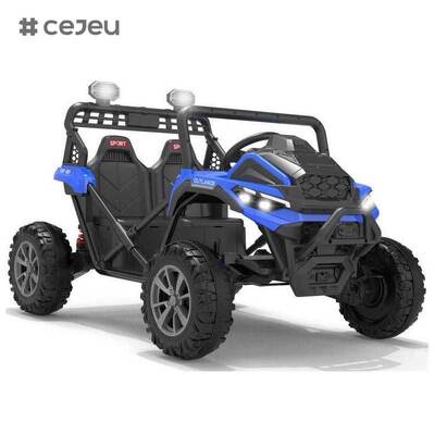 CJ-XH-JC610 4x4 バッテリー駆動 キッズ 電気UTV 両親のリモコンを搭載した子供のための車用バッグに乗る