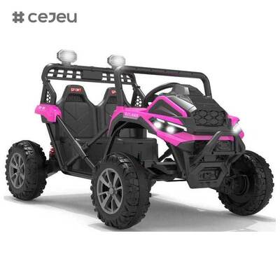 CJ-XH-JC610 4x4 バッテリー駆動 キッズ 電気UTV 両親のリモコンを搭載した子供のための車用バッグに乗る