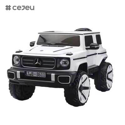 CJ-JB-8611 スーパー 2 シッター キッズ ドライブオン カー ユニセックス 12v 電動 ドライブオン カー 充電可能 メルセデス キッズ カー
