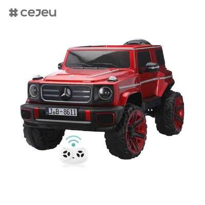 CJ-JB-8611 スーパー 2 シッター キッズ ドライブオン カー ユニセックス 12v 電動 ドライブオン カー 充電可能 メルセデス キッズ カー