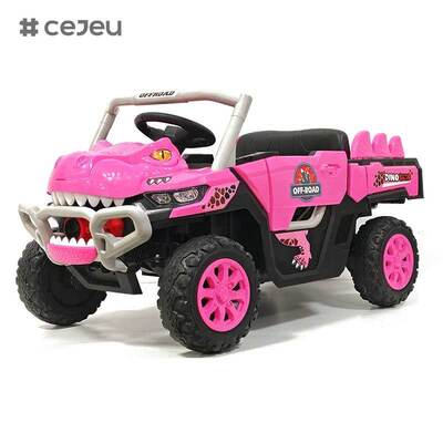 CJ-JDY-GTS3366 子供用リモートコントロール電動乗用カー 2～4歳向け バッテリー駆動 12V MP3 プラスチック 軽量 マルチプレイモード