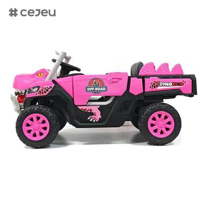 CJ-JDY-GTS3366 子供用リモートコントロール電動乗用カー 2～4歳向け バッテリー駆動 12V MP3 プラスチック 軽量 マルチプレイモード