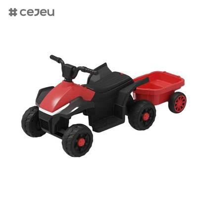 CJ-BEJ-3199 新型6輪電気四駆車 キッズ バッテリー駆動プラスチック乗用車 片駆動 浜辺オフロード 玩具車